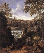 DUGHET, Gaspard The Falls of Tivoli dfg oil painting on canvas